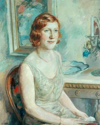 Porträt einer jungen Dame